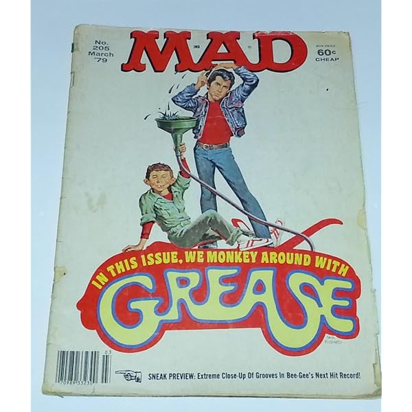 MAD Magazine #185 - September, 1976: Albert B. Feldstein: Amazon